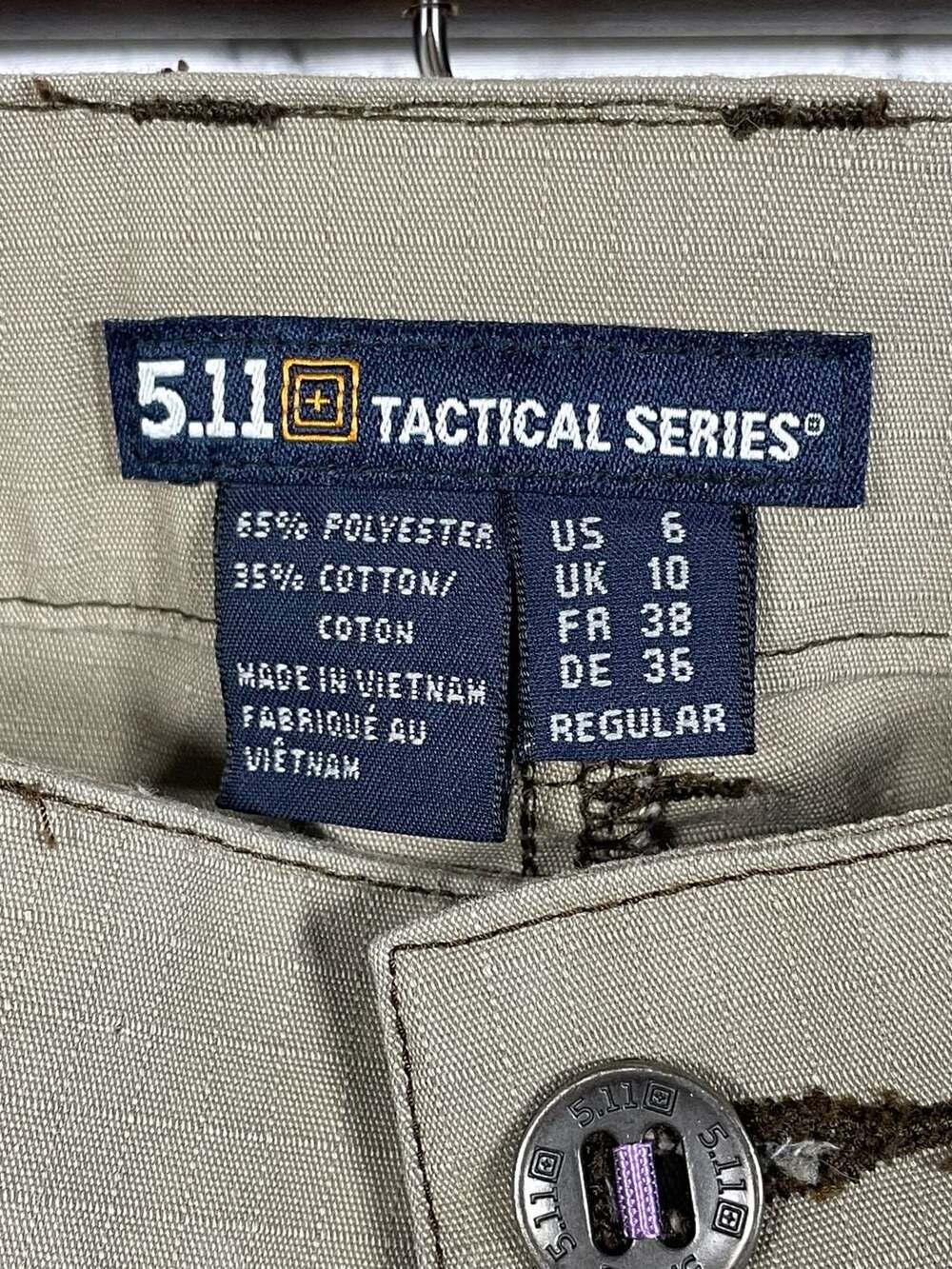 5.11 Tactical Women's Khaki Size 6 Regular - Picture 3 of 4